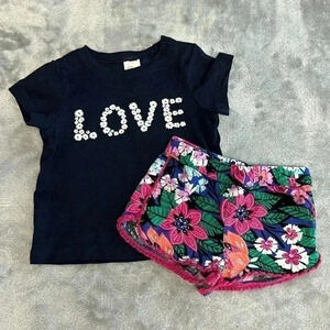 Gymboree & H&M - 2  piece baby set. Size 6-12 months